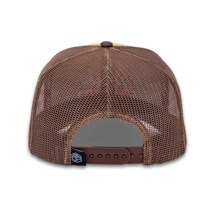 Brown Christmas Trucker Cap