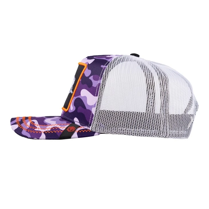 TCAP Custom Polyester Fabric Heat Transfer Hat Camouflage Trucker Hat